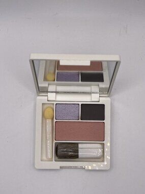 Clinique Colour Surge Eye Shadow Duo BlackBerry Frost Stay Matte Pink Blush